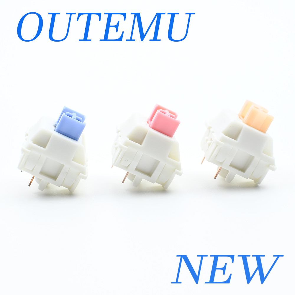 Keyboard Gaming Blue Switch - Outemu Switches Lubed Mechanical Keyboard Switch
