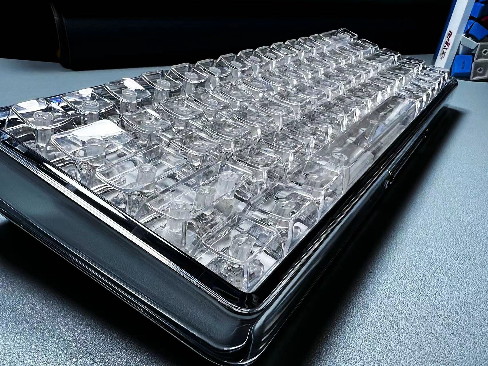132 Keys Crystal Transparent K - Keyboard Gaming Transparent review and price