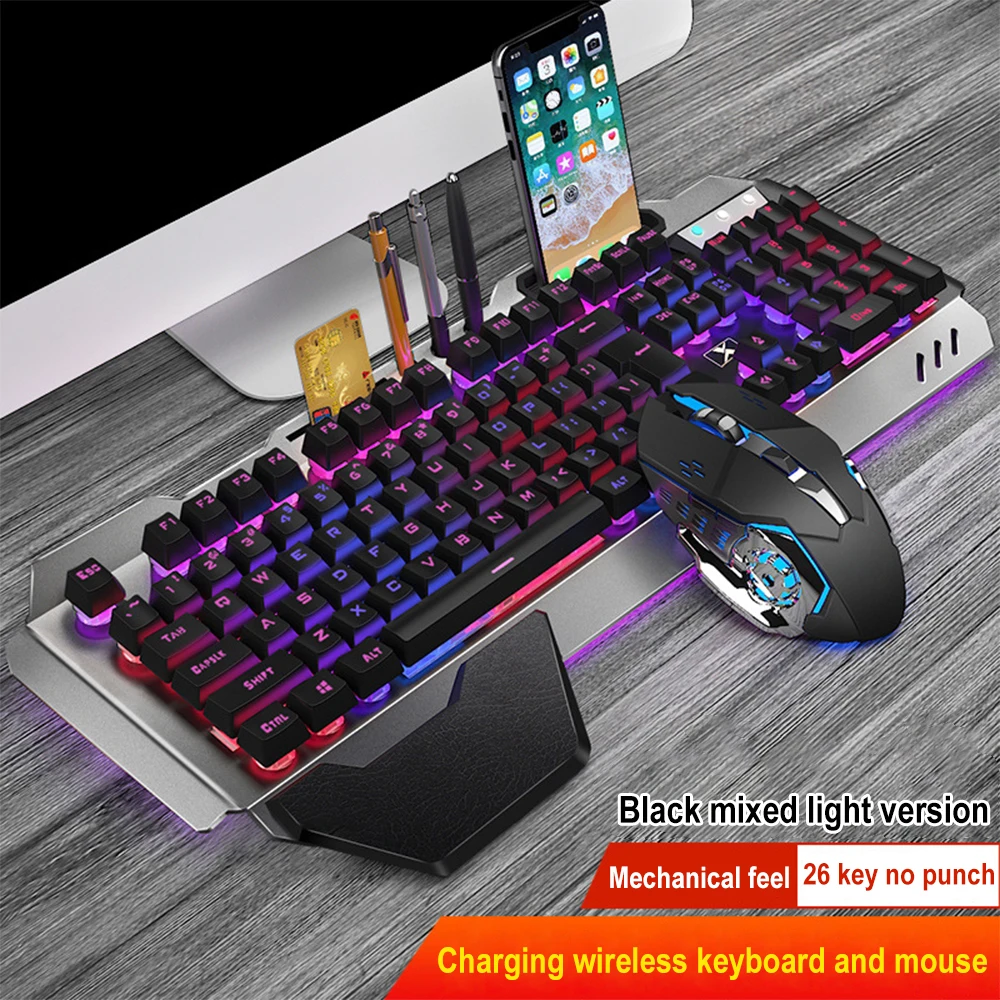 K680 Rechargeable 2.4G wireles - Gaming Keyboard And Mouse Combo review and price