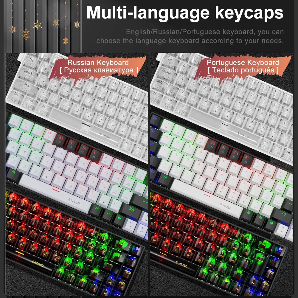 E-YOOSO Z686 USB Mini Slim Mec - Gaming Keyboard E Yooso review and price