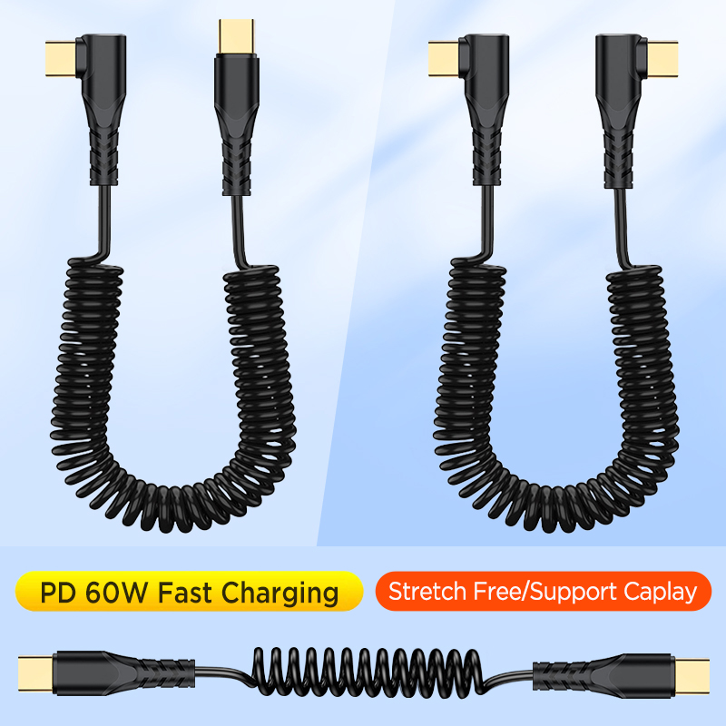 Coiled USB C to Type C Cable f - Coiled Usb Cable review and price