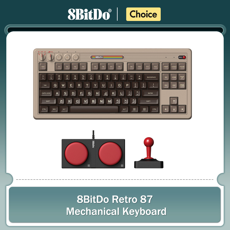 8BitDo Retro Mechanical Keyboa - Gaming Keyboard Hot Swappable review and price