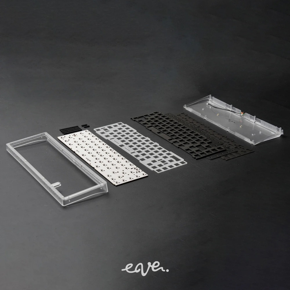 Swagkeys EAVE65 Mechanical Key - Keyboard Gaming Transparent review and price