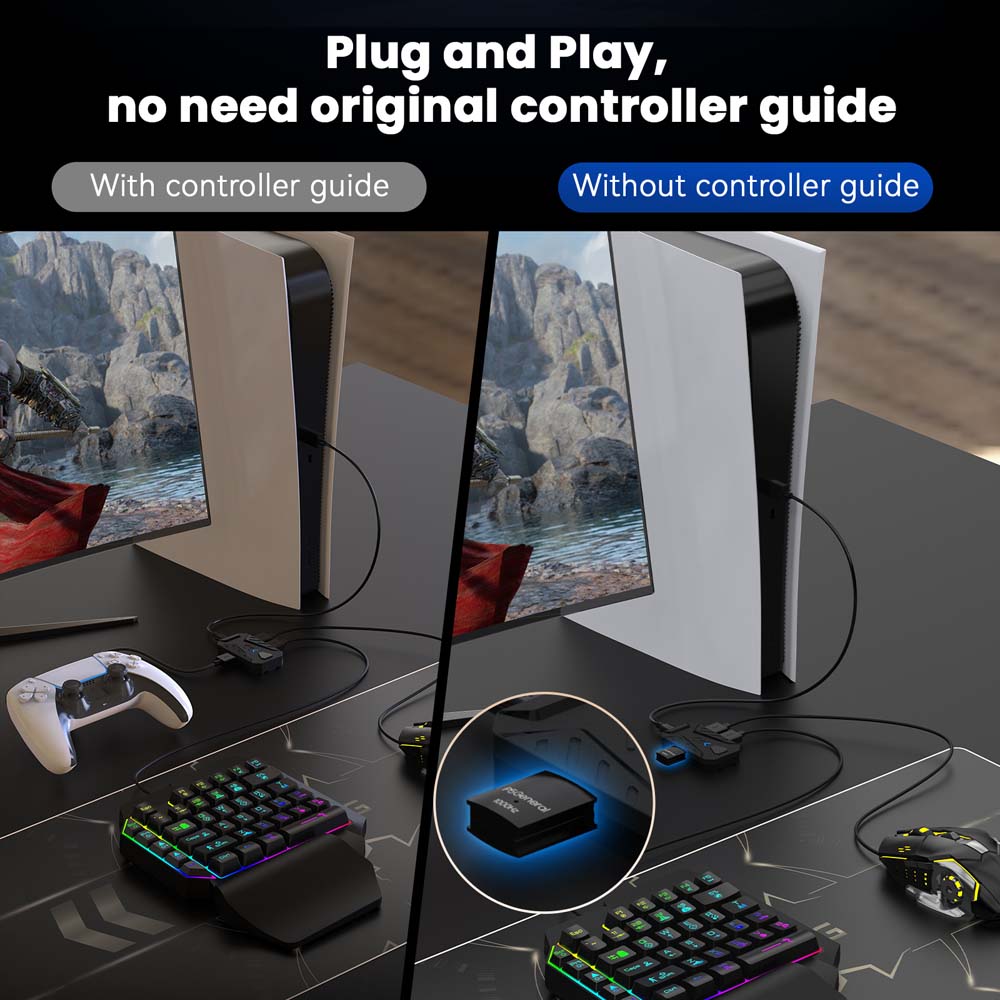 for PS5 Gaming Keyboard Mouse  - Gaming Keyboard And Mouse Combo review and price