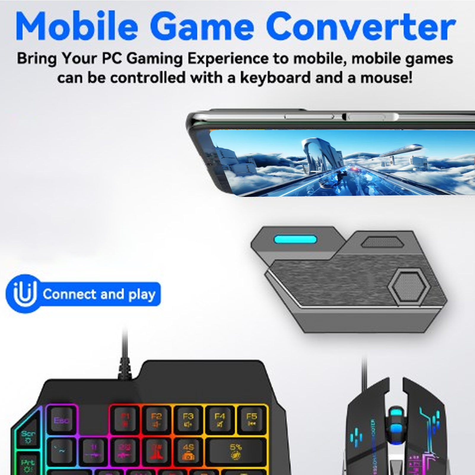 Mobile Game Combo Pack Bluetoo - Gaming Keyboard Hand review and price