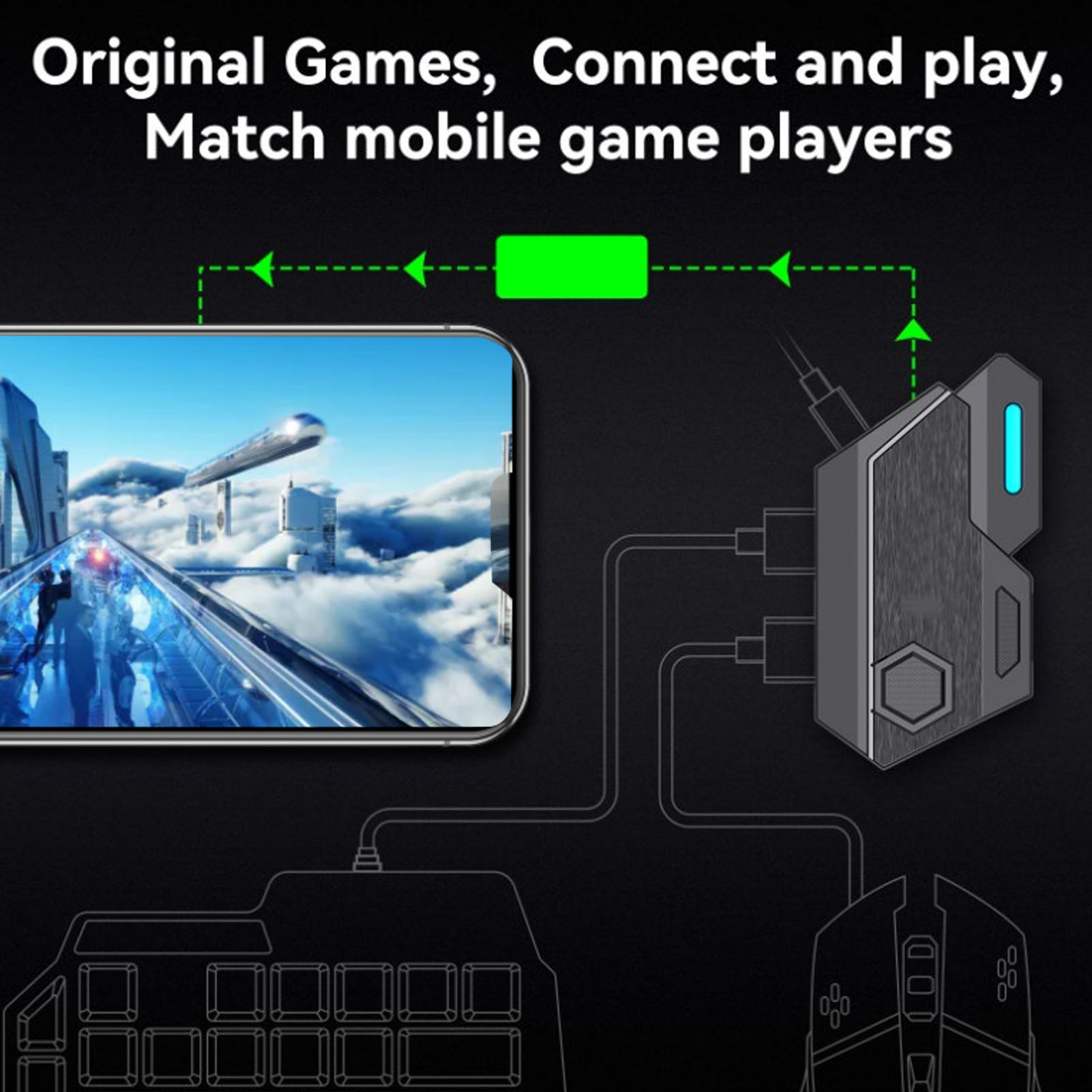 Mobile Game Combo Pack Bluetoo - Gaming Keyboard Hand review and price