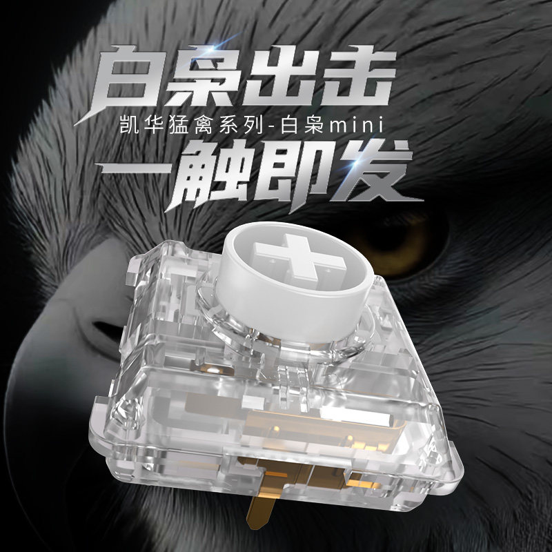 Kailh Choc White Owl Switch Mi - Gaming Keyboard Mini Mechanical review and price