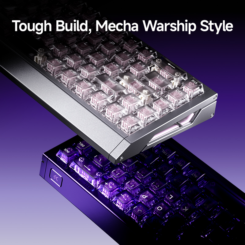 MCHOSE Ace 68 GT  Aluminum All - Gaming Keyboard Hot Swappable review and price