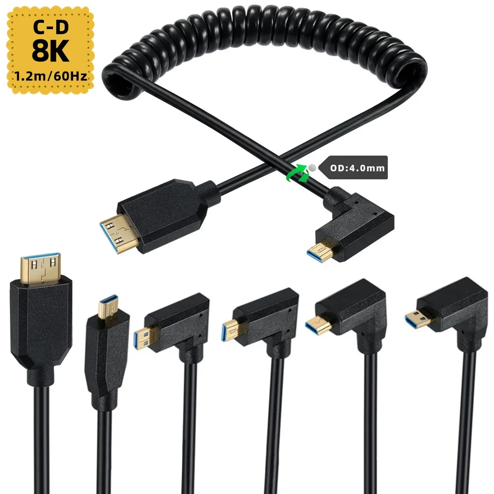 2.1Version 8K@60Hz 4K@120Hz Mi - Coiled Usb Cable review and price