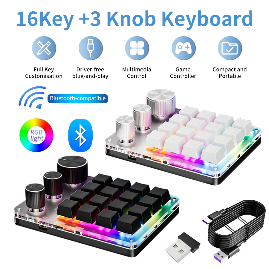 Wireless Bluetooth Programming - Gaming Keyboard Mini Mechanical review and price