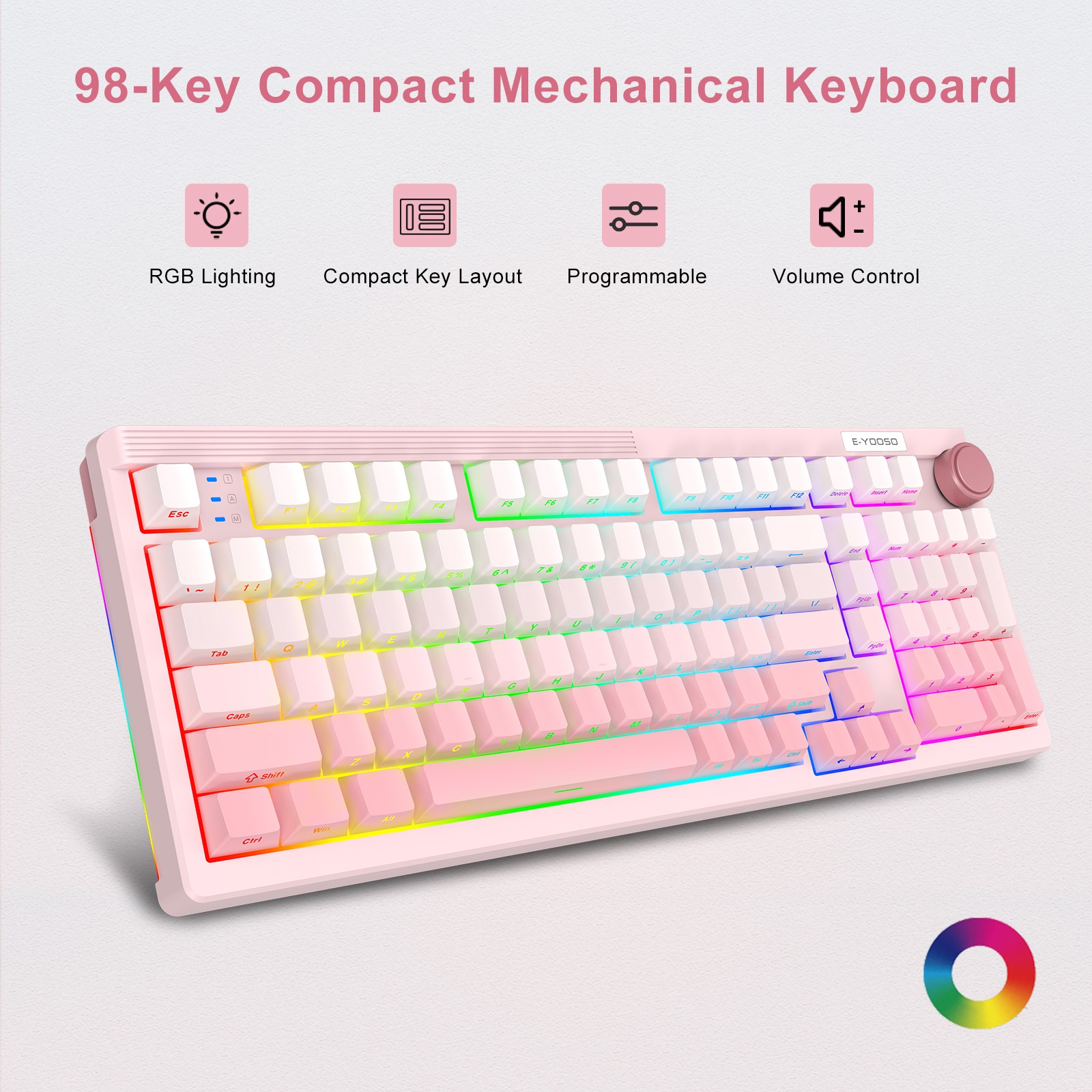 E-YOOSO 98 Keys Mechanical Key - Gaming Keyboard E Yooso review and price