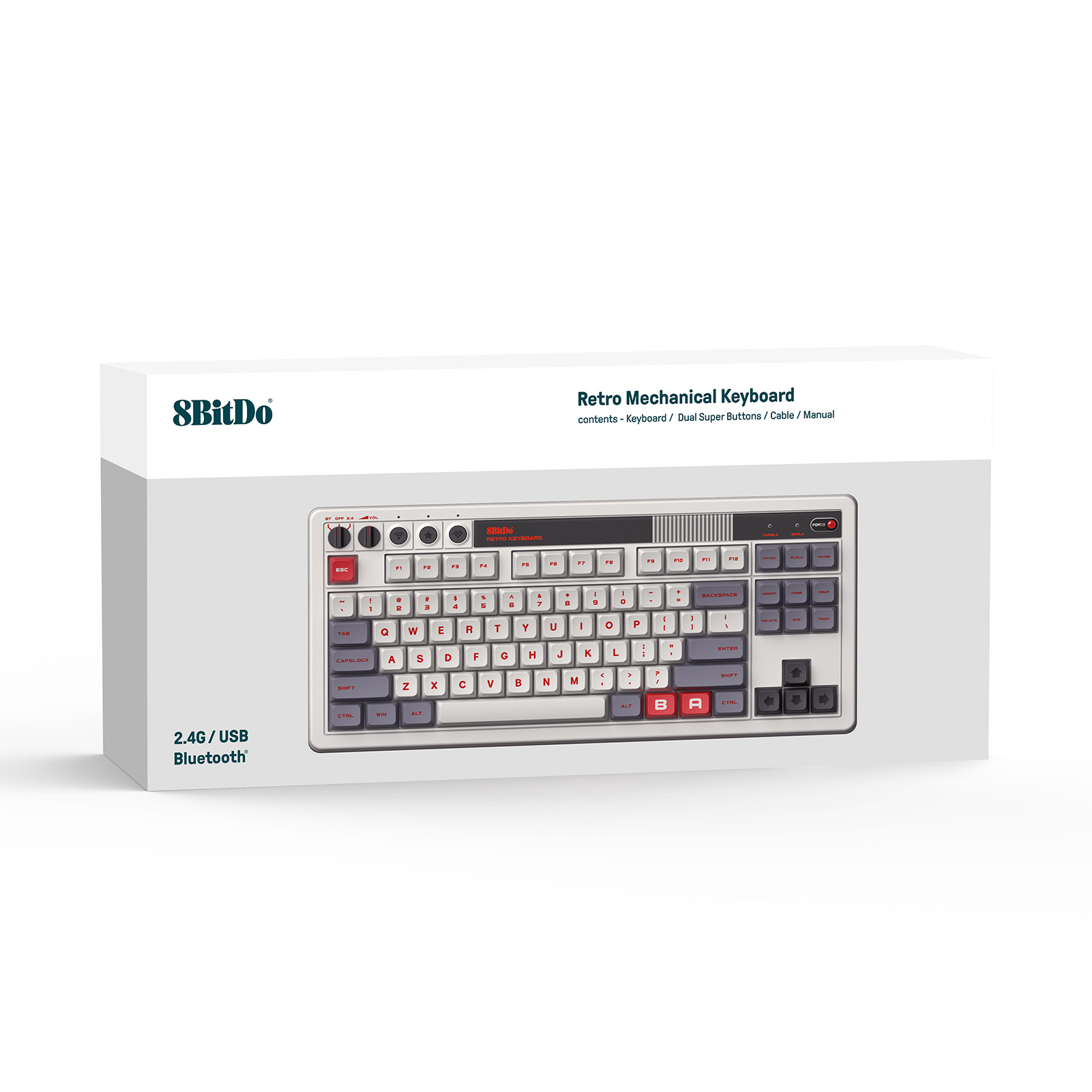 8Bitdo Retro Mechanical Keyboa - Gaming Keyboard Hot Swappable review and price