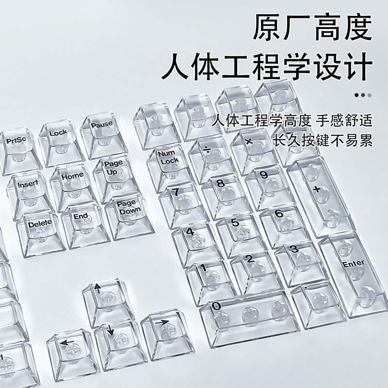 Crystal Transparent Cherry Pro - Keyboard Gaming Transparent review and price