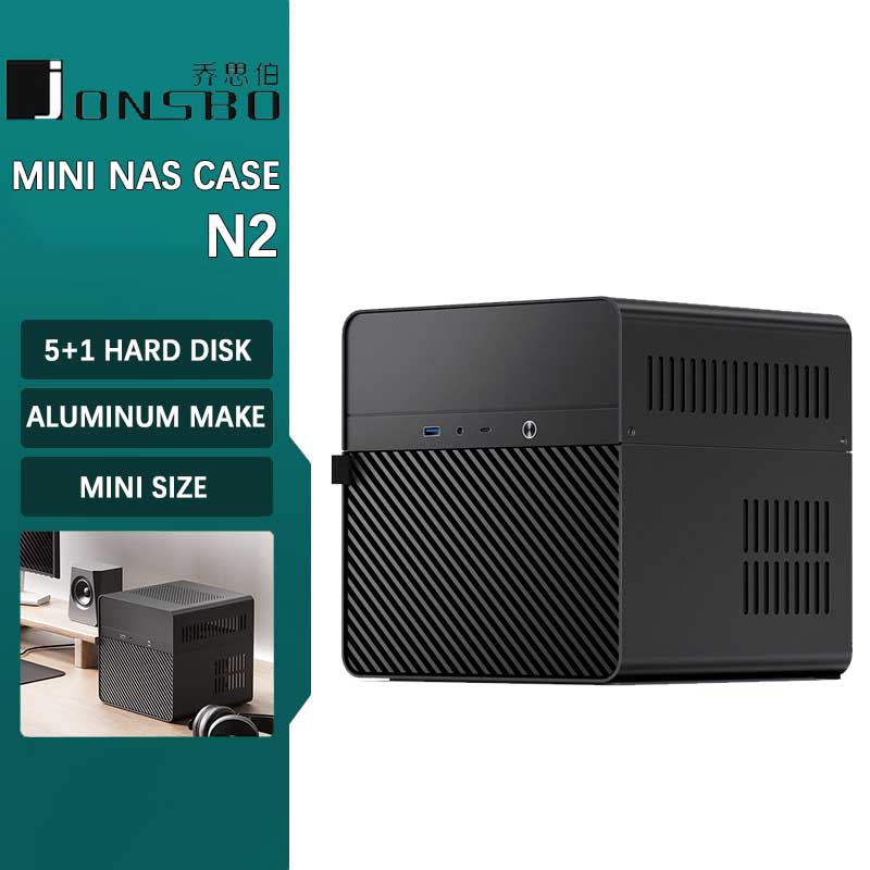 JONSBO N2 NAS Aluminum Mini IT - Aluminum Case 65 review and price