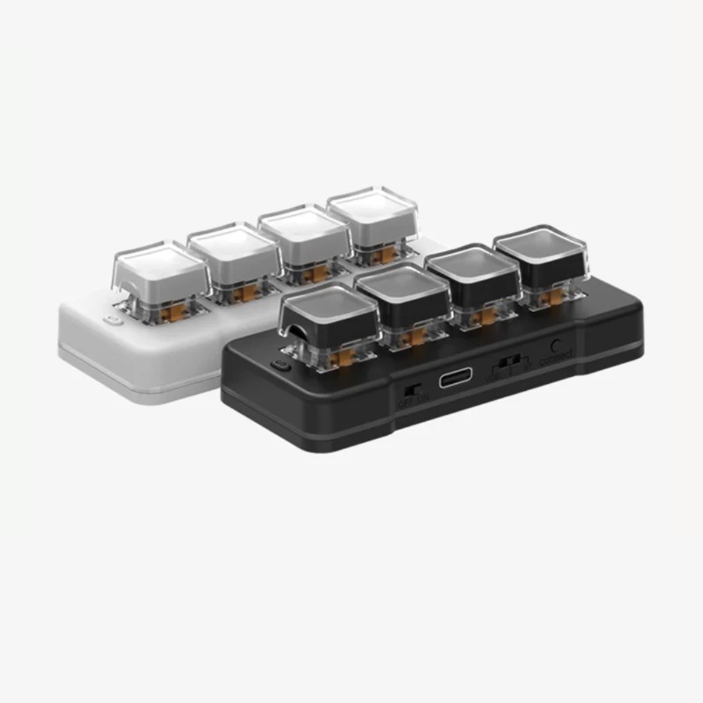MK424Pro 4-Key Wireles Mini Ke - Gaming Keyboard Mini Mechanical review and price