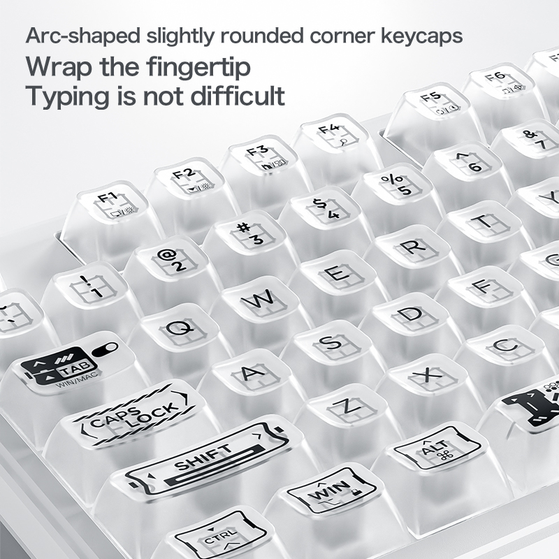 Wired RGB Transparent Keyboard - Keyboard Gaming Transparent review and price