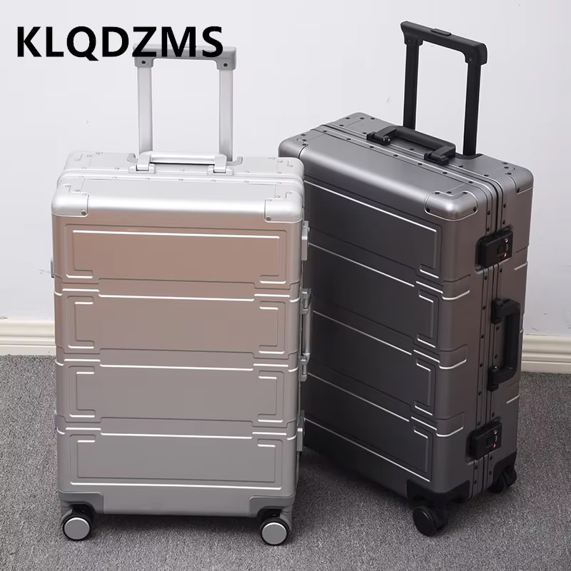 KLQDZMS Men's Luggage Bag All  - Aluminum Case 65 review and price