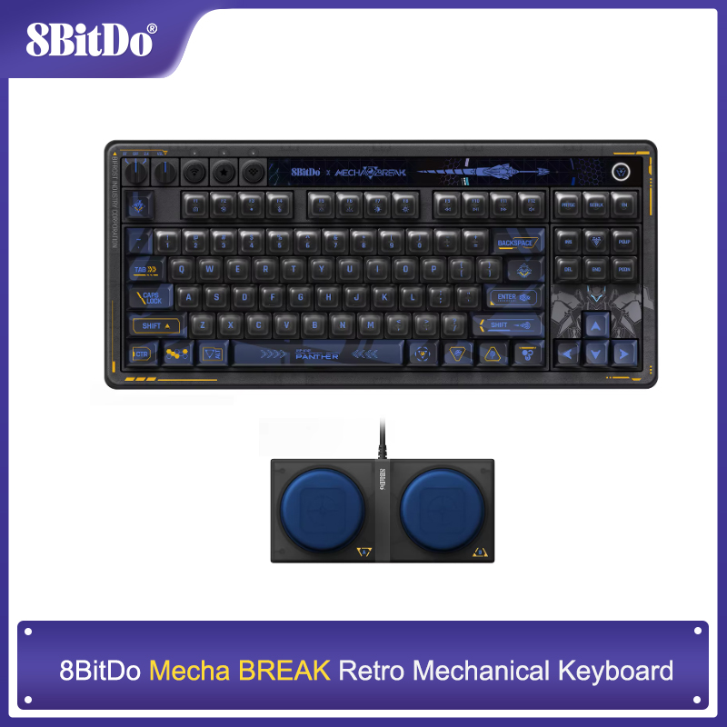 8BitDo Retro 87 Mechanical Key - Gaming Keyboard Hot Swappable review and price