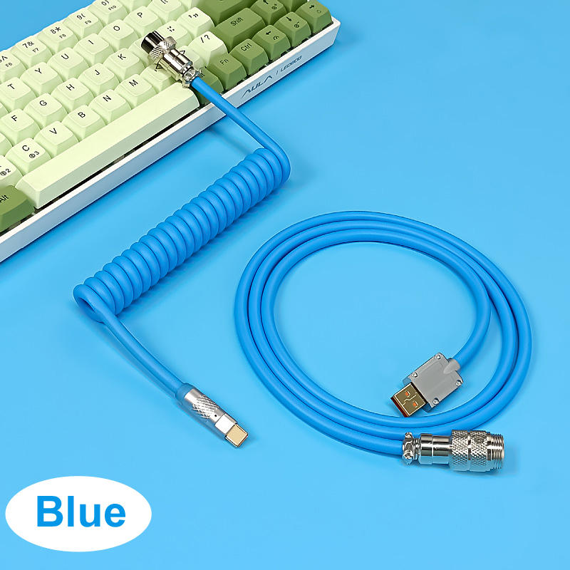 1.8M PU 6.0 Mechanical Keyboar - Coiled Usb Cable review and price