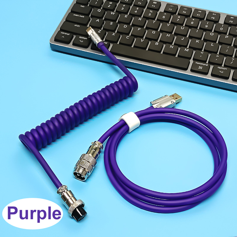 1.8M PU 6.0 Mechanical Keyboar - Coiled Usb Cable review and price