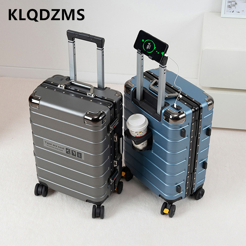KLQDZMS Aluminum Frame Suitcas - Aluminum Case 65 review and price