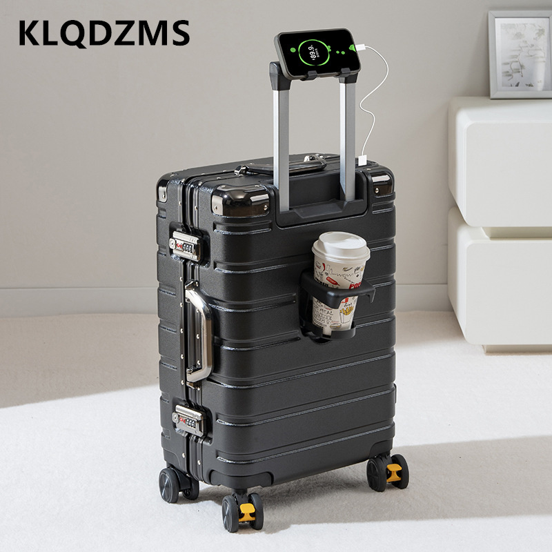 KLQDZMS Aluminum Frame Suitcas - Aluminum Case 65 review and price