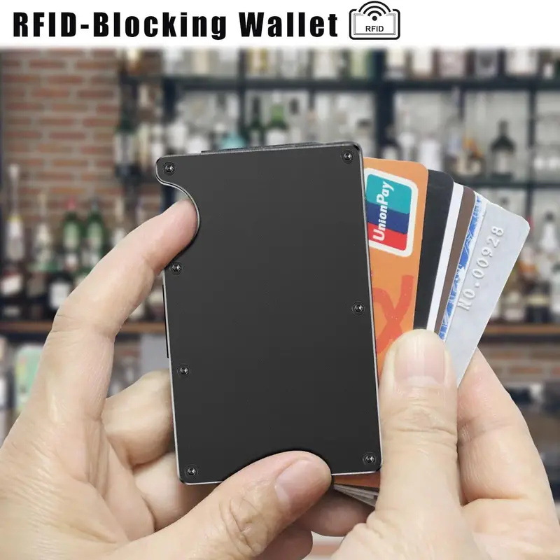New Slim Fashion RFID Protecti - Aluminum Case 65 review and price